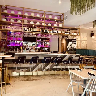 Entrance view of bar and indoor seating area