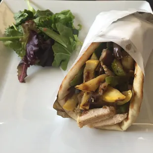 Mediterranean Chicken Pita