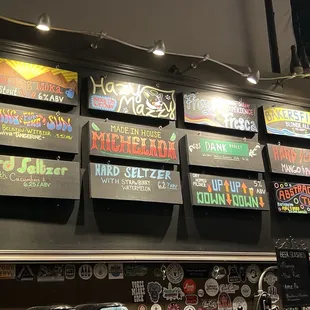 Beer Menu 11.29.24 (Hazy Mazzy is OUT)