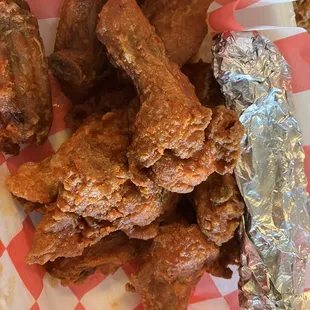 10 piece hot wings