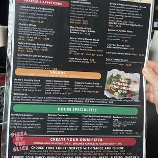 Menu -- March 2024