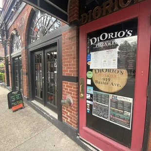Outside entrance