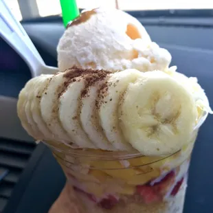 Close up of my cholado