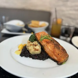 Coco Risotto Salmon