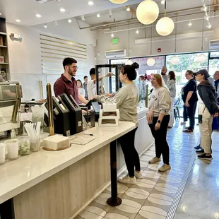 THAT'S KIAN the chef / owner also the cashier !