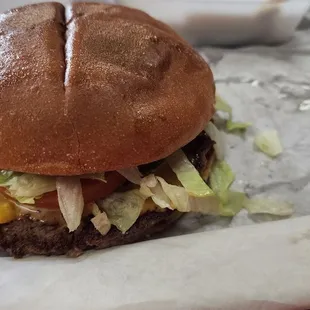 #1 burger with no onions