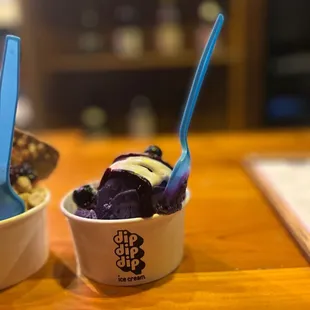 Purple Potato. Sweet, but not too sweet.