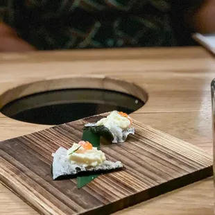 sashimi, sushi, sushi and sashimi, food