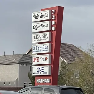 Street commercial signage