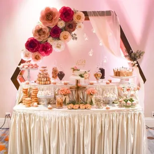 Dessert bar!