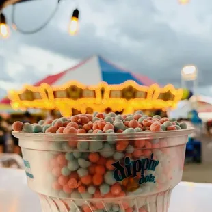  a bowl of dippypops