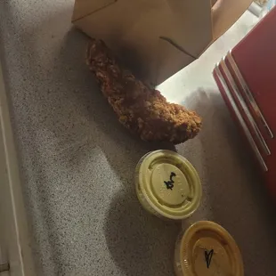 a banana in a paper bag