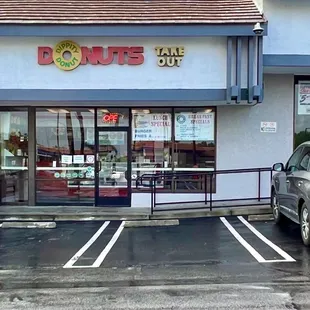 Exterior storefront.