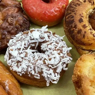 a variety of doughnuts