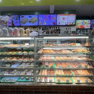Lots of options from Burgers to Donuts!