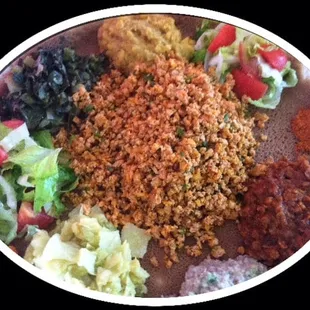 Fish kitfo