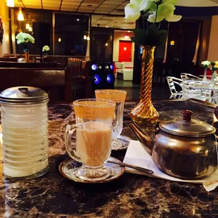 Tea Set up