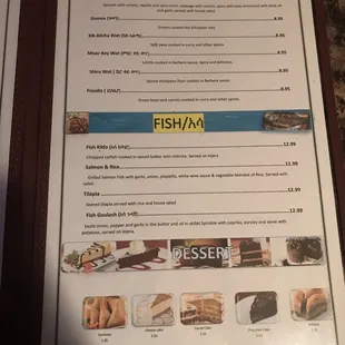 Menu 3/3