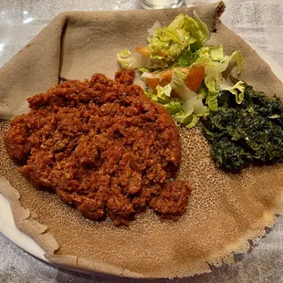 Beef kitfo