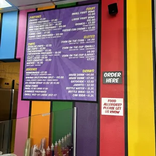 Print menu