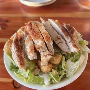 small Caesar Salad with chicken