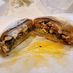 Chopped Achiote Sandwich