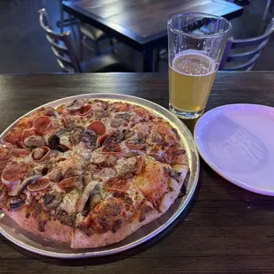 Brass Tap Classic Pizza