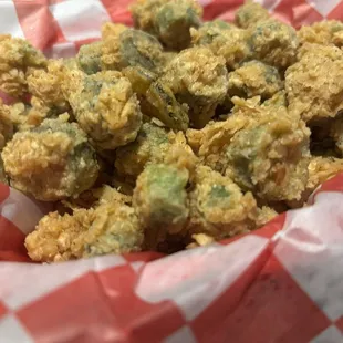 Fried okra