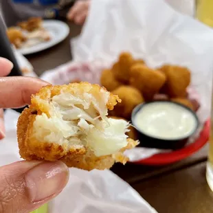 Cheddar Breaded Cauliflower was delicious