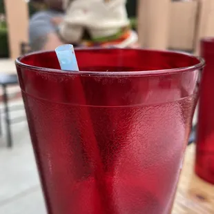 Dirty lipstick cup