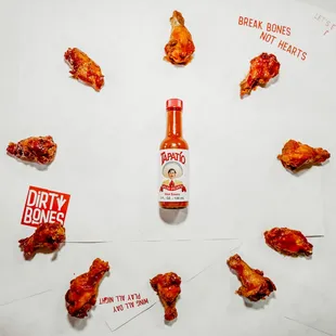 OUR FAMOUS WING ROULETTE

10 wings, but one is deadly hot