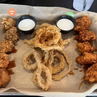 Boneless Wing Combo