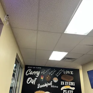 a blackboard with writing on it