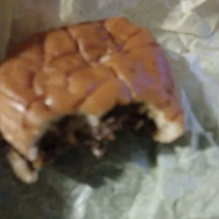 This was the size of my burger