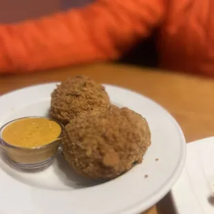 Fried Monterey Jack Pork Boudin Balls (3)