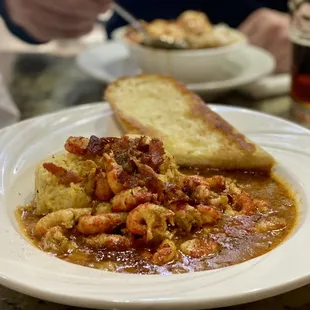 Grits add crawfish &amp; add more crawfish. This is how it's done folks. Laissez les bons temps rouler! :)...