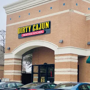 Anchor end of a little strip...