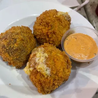 Fried Crawfish Boudin Balls (3)