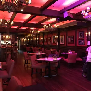 the interior of the restaurant