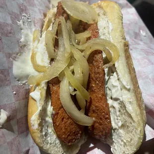 Spicy Dog!!!!  That cream cheese!