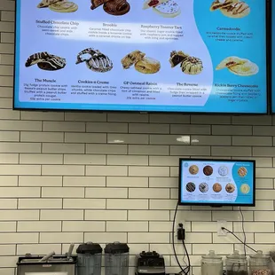 Cookie menu