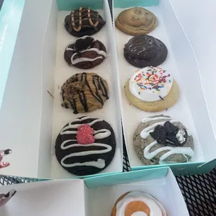 All of the cookies on the menu this week