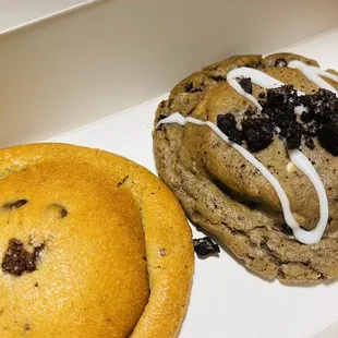 three different types of doughnuts