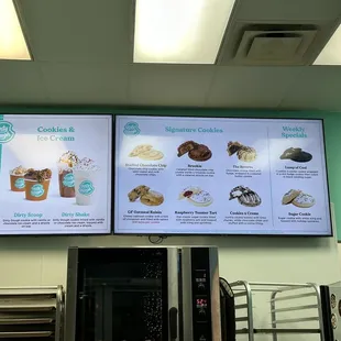 Menu board