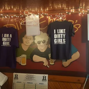 You so know we bought these shirts right up!! Best souvenirs ever.