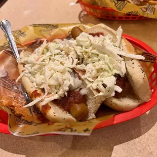 West Virginia Slaw Dog