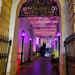 One of the entrances to Dirty Habit