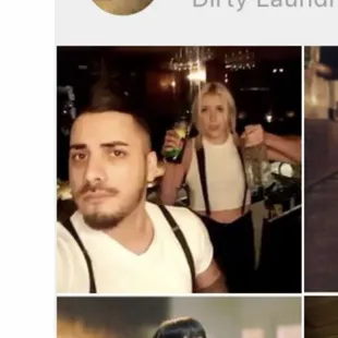 the male in the photo is the one who accused us of having a counterfeit bill without proof