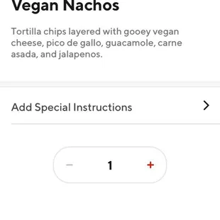 Vegan nacho on door dash. Not what I received