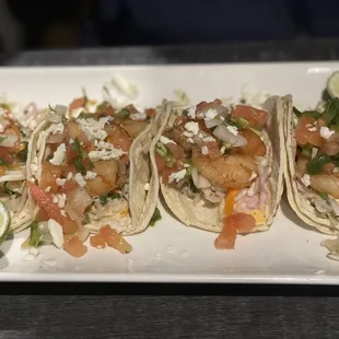 Shrimp tacos